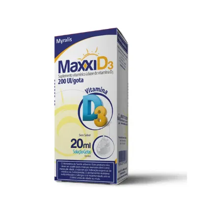 Imagem de Maxxi D3 Gotas 20Ml