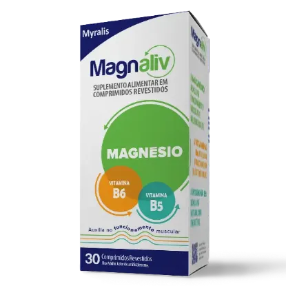 Imagem de Magnaliv Cpr 130Mg/2,5Mg/1Mg C/30