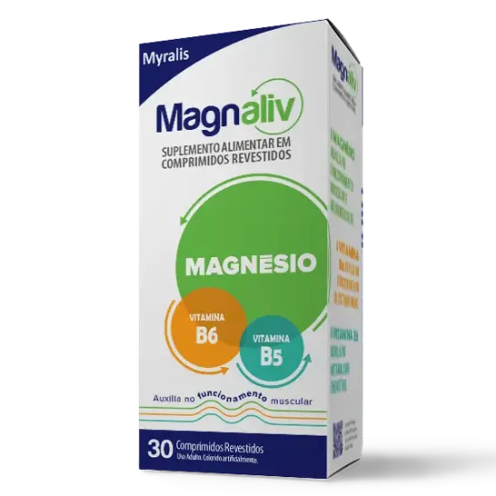 Imagem de Magnaliv Cpr 130Mg/2,5Mg/1Mg C/30
