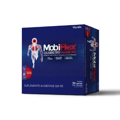 Imagem de Mobiflex Colageno C/30 Saches De 12G Cada