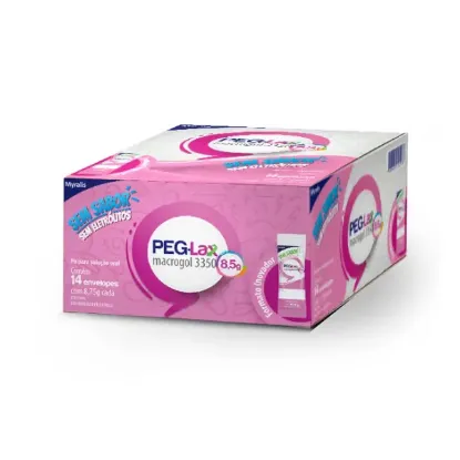 Imagem de Peg-Lax Pó Para Solução Oral Sem Sabor 8,5G C/14 Envelopes