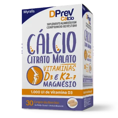Imagem de Calcio DPrev Calcio 1000Ui C/30 Cpr