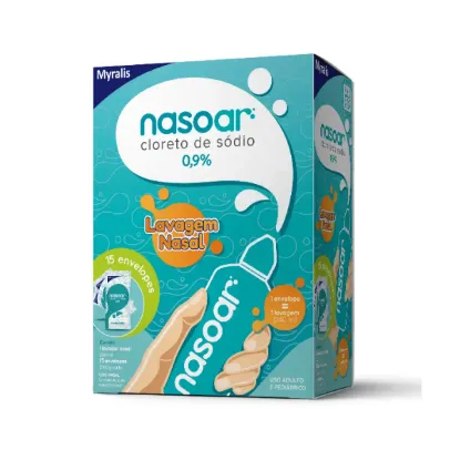 Imagem de Nasoar Refil C/15 Sachês + Frasco